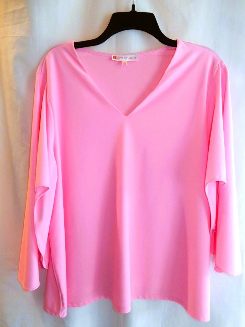 Jude Connally "Daniella" Pink Knit Top in Size XL